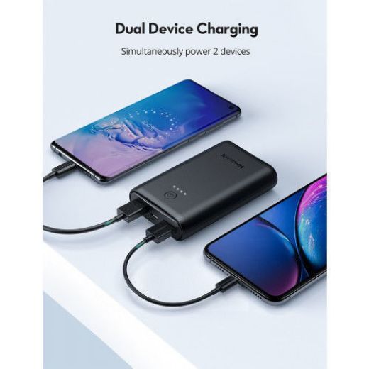 Picture of Ravpower Power Bank Turbo 10050mAh QC3.0 iSmart - Black