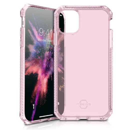 Picture of Itskins Spectrum Clear﻿ Case for iPhone 11 Pro - Light pink