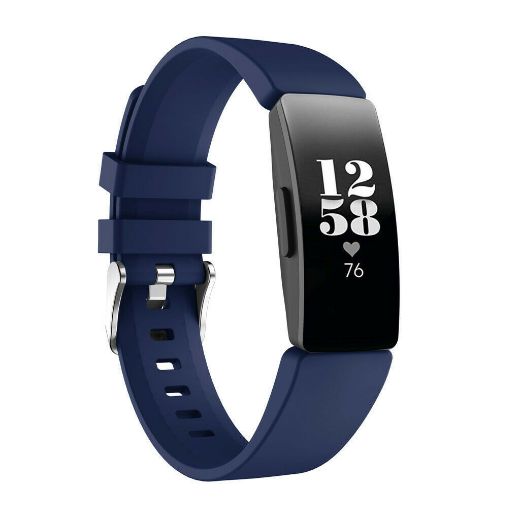 Picture of Just Must Silicone Band for Fitbit Inspire HR - Blue