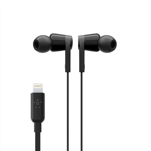 Picture of Belkin Headphones with Lightning Connector - Black