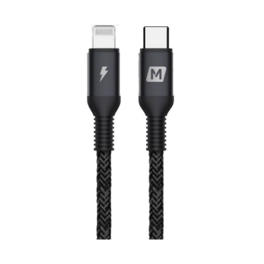 Picture of Momax Elite Link USB-C to Lightning Charging Cable 2.2M - Black