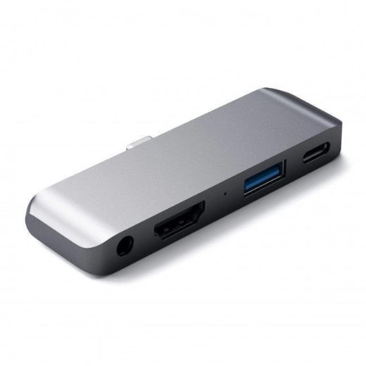 Picture of Satechi  Hub TYPE-C Mobile Pro Hub  For iPad & Type C Smartphones - Space Gray