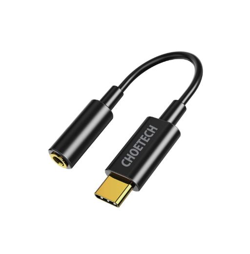 Picture of Choetech Adapter Type-C to 3.5MM Port - Black