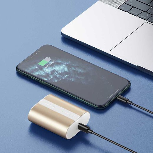 Picture of Ravpower 2-Port PD Pioneer Mini Power Bank 10000mAh 18W - Metallic Gold