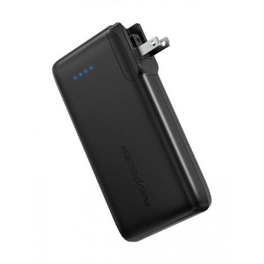 Picture of Ravpower 10000mAh Power Bank with EU&UK Adapter - Black