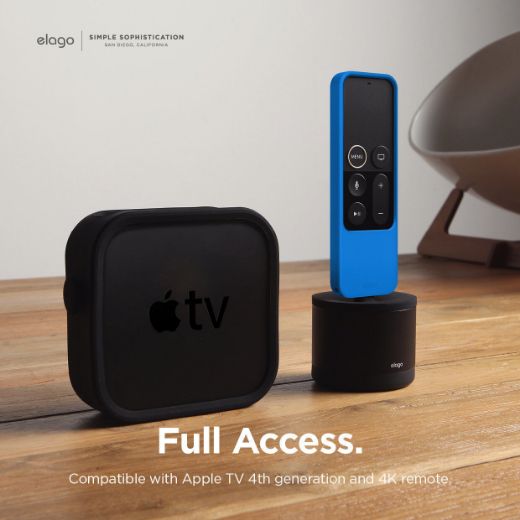 Picture of Elago R4 Retro Case for Apple TV Siri Remote Lanyard - Blue