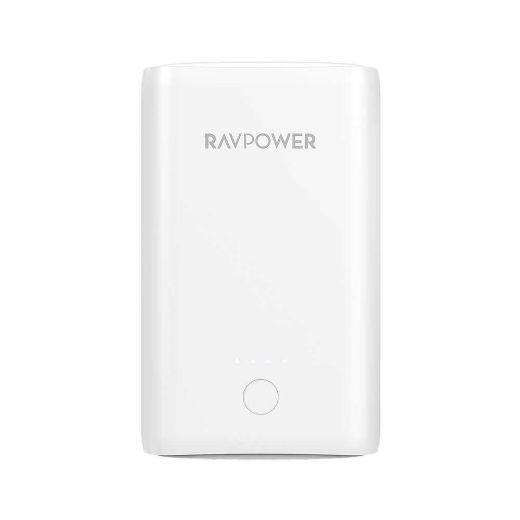 Picture of Ravpower Power Bank Portable Charger 10050mAh iSmart - White