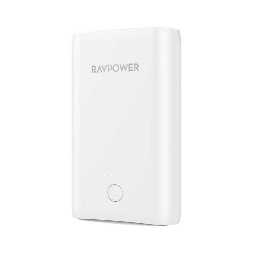 Picture of Ravpower Power Bank Portable Charger 10050mAh iSmart - White