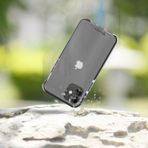 Picture of Armor X CBN Shockproof Protective Case for iPhone 12 Mini - Clear/Black