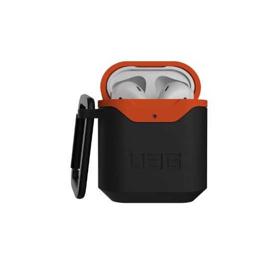 Picture of UAG Apple AirPods Gen 1/2 Hard Case V2 - Black/Orange