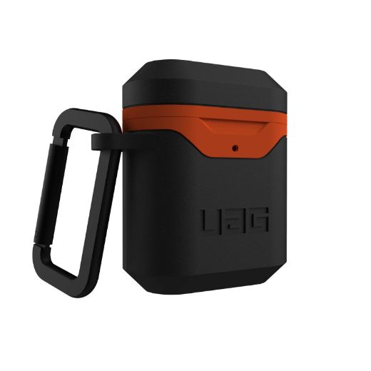 Picture of UAG Apple AirPods Gen 1/2 Hard Case V2 - Black/Orange