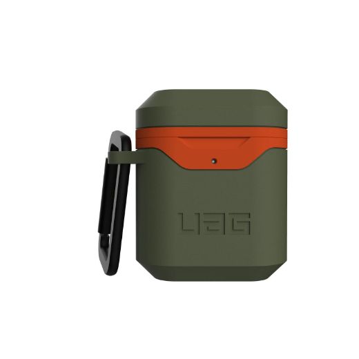 Picture of UAG Apple AirPods Gen 1/2 Hard Case V2 - Olive/Orange