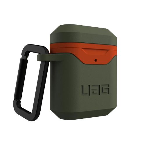 Picture of UAG Apple AirPods Gen 1/2 Hard Case V2 - Olive/Orange