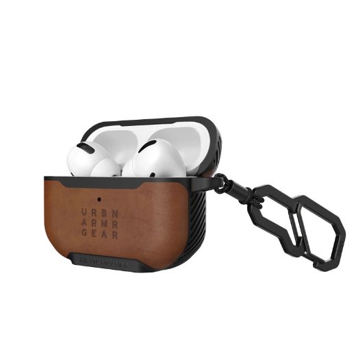 Picture of UAG Metropolis Case for Apple AirPods Pro - Lthr Armr Brown