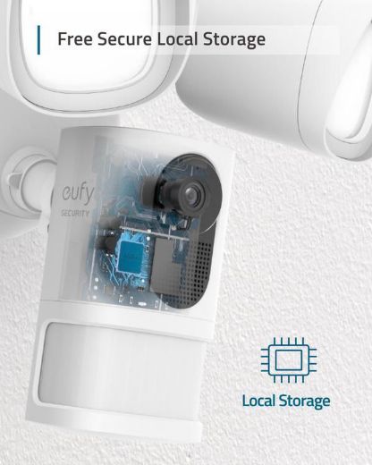 Picture of Eufy Flood Light Security Camera - White