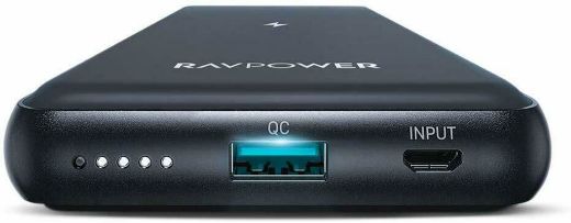 Picture of Ravpower Power Bank Wireless 10000mAh 10W - Black