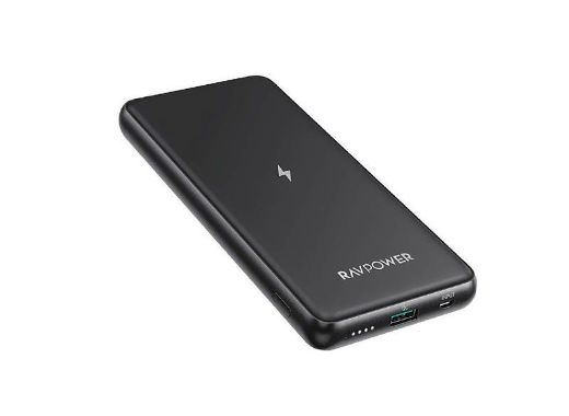 Picture of Ravpower Power Bank Wireless 10000mAh 10W - Black