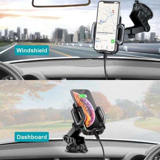 Picture of Choetech Wireless Car Mount - Black