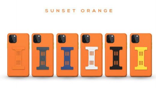 Picture of Goui Magnetic Case for iPhone 12 Mini with Magnetic Bars - Tiger Orange