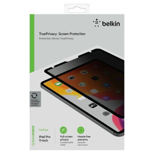 Picture of Belkin ScreenForce Screen Protection iPad Pro 11 iPad Air 10.9 2020 - TruePrivacy