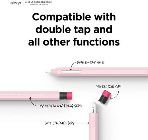 Picture of Elago Classic Case for Apple Pencil 2nd Gen - Lovely Pink