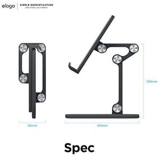 Picture of Elago M5 Stand for Smartphone and Tablet - Black