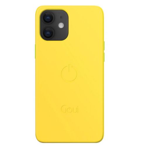 Picture of Goui Magnetic Case for iPhone 12 Mini with Magnetic Bars - Sunshine Yellow