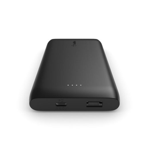 Picture of Belkin Boost Charge 10K Power Bank 15W USB-C Dual 12Wx2 USB-A - Black