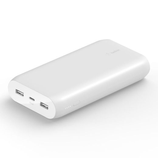 Picture of Belkin Power Bank 20K - 15W USB-C In - USB-A Out - White