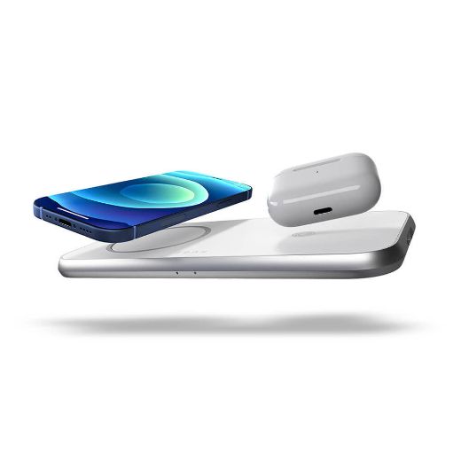 Picture of Zens Aluminium 3 in 1 Wireless Charger with 45W - White