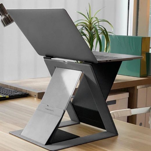 Picture of Moft Z 5 in 1 Sit Stand Desk - Silver