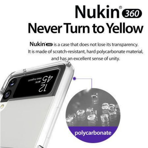 Picture of Araree Nukin 360 Series Case for Samsung Galaxy Z Flip 3 2021 - Clear