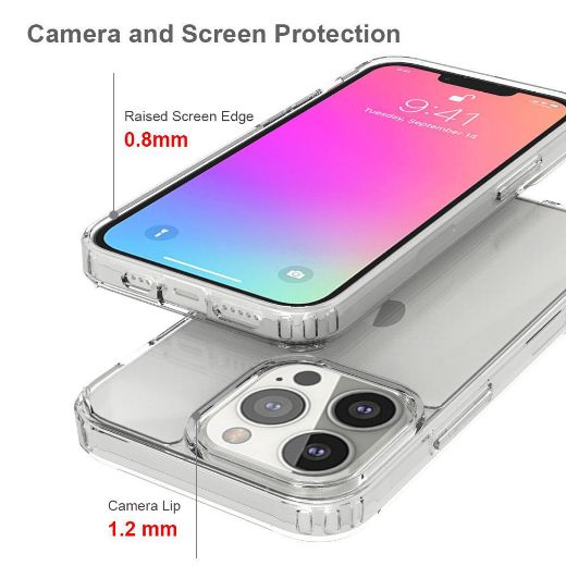 Picture of Armor X AHN Shockproof Protective Case for iPhone 13 Pro - Clear