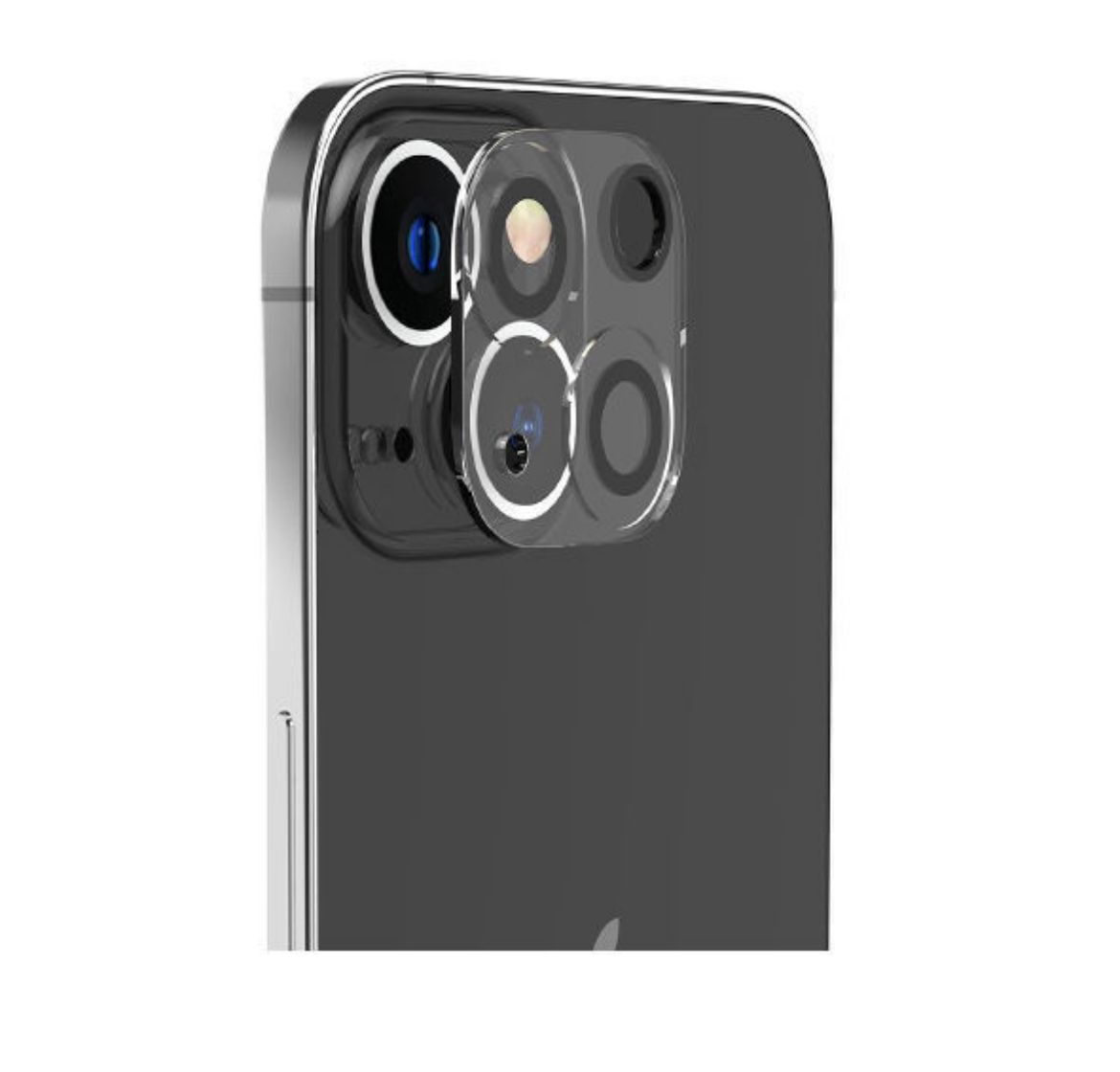 Picture of Araree C-Sub Core Full Cover Camera Lens Tempered Glass for iPhone 13/13 Mini - Clear