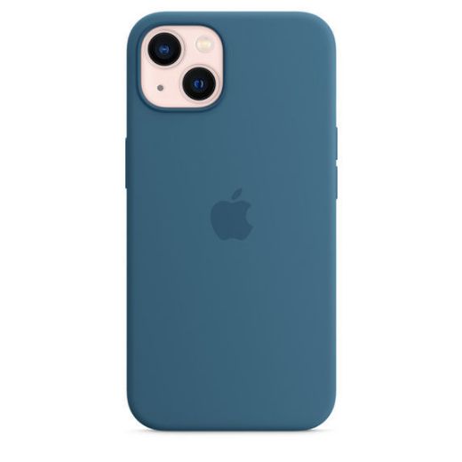 Picture of Apple iPhone 13 Silicone Case with MagSafe - Blue Jay