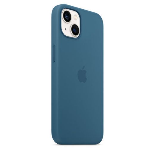 Picture of Apple iPhone 13 Silicone Case with MagSafe - Blue Jay