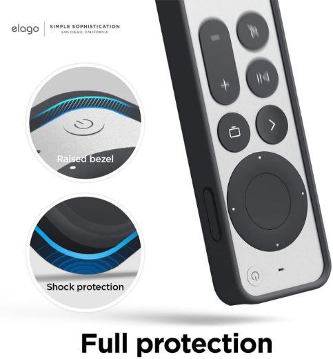 Picture of Elago R4 2021 Case for Apple TV Siri Remote - Black