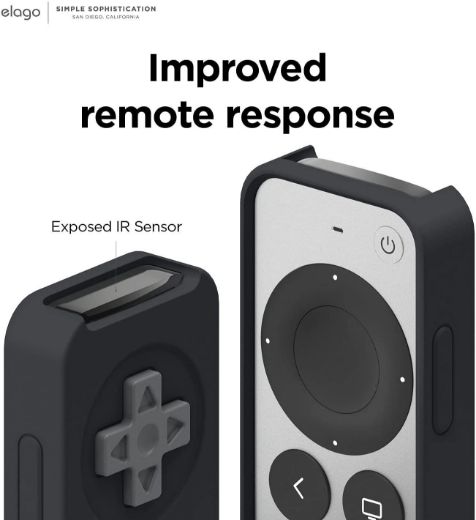 Picture of Elago R4 2021 Case for Apple TV Siri Remote - Black