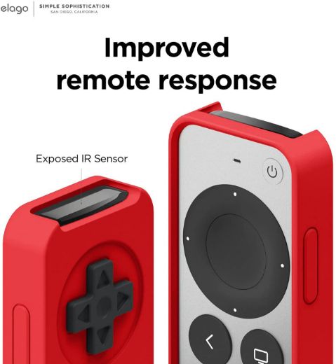 Picture of Elago R4 2021 Case for Apple TV Siri Remote - Red