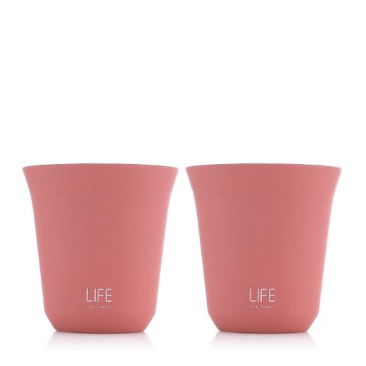 Picture of Life Stainless Steel Cups - Pink