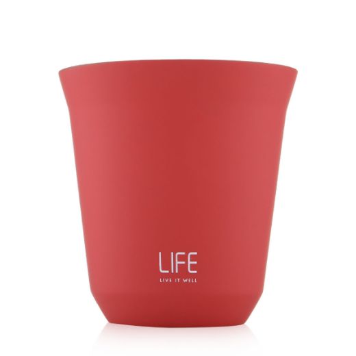 Picture of Life Stainless Steel Cups - Red