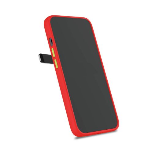 Picture of Goui Magnetic Case for iPhone 12 Pro Max with Magnetic Bars - Cherry Red