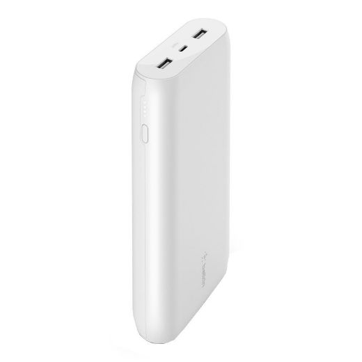 Picture of Belkin Power Bank 20K - 15W USB-C In - USB-A Out - White