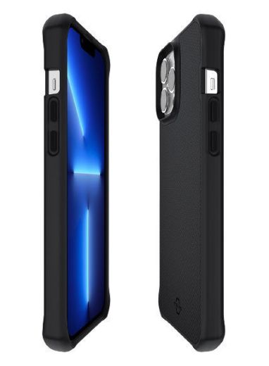 Picture of Itskins Hybrid Ballistic Case 2M Drop Safe for iPhone 13 Pro - Black