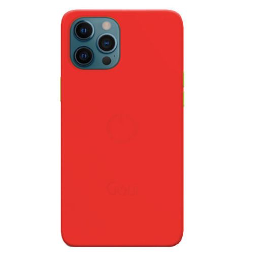 Picture of Goui Magnetic Case for iPhone 12/12 Pro with Magnetic Bars - Cherry Red