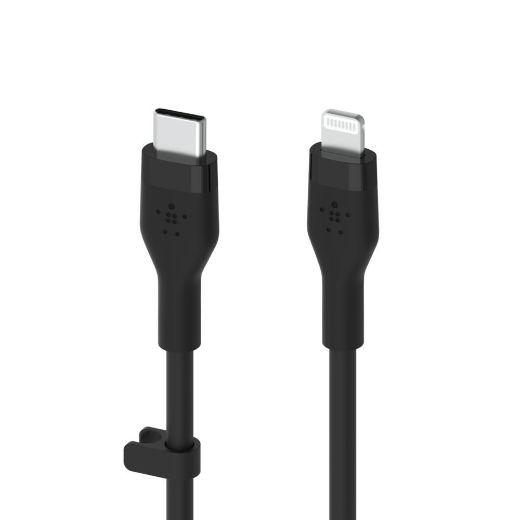 Picture of Belkin USB-C to Lightning Silicone Cable 1M - Black