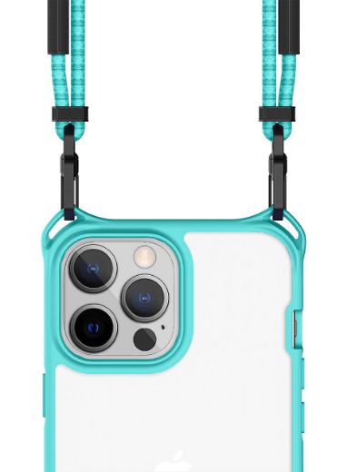 Picture of Itskins Hybrid Sling Series Cover for iPhone 13 Pro - Light Blue