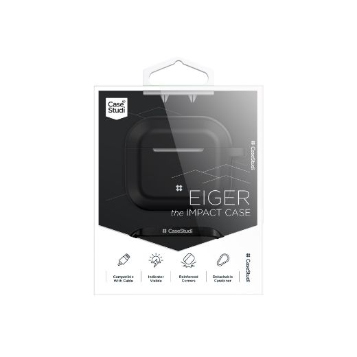 Picture of Casestudi Eiger Series Case for AirPods 3 - Black