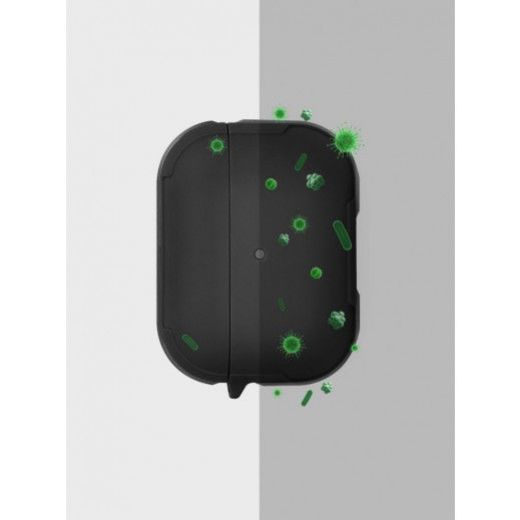 Picture of Uniq Valencia AirPods Pro Antimicrobial Case - Black