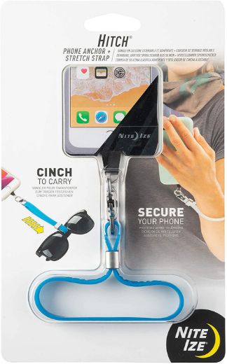 Picture of NiteIze Hitch Phone Anchor + Stretch Strap - Blue